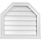 Ekena Millwork Octagonal Top Surface Mount PVC Gable Vent w/ 2"W x 2"P Brickmould Sill Frame, 22"W x 20"H GVPOT22X2003SN - alternate 1
